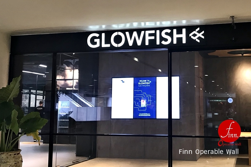 Glowfish@กรุงเทพฯ :: ผลงานผนังบานเลื่อนกันเสียงเคลื่อนที่ ห้องประชุม