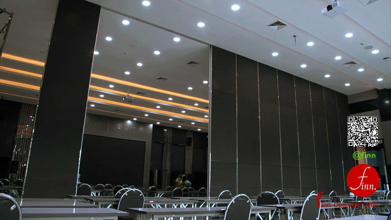 MOVABLE WALL SYSTEM ระบบ ผนังบานเลื่อนห้องประชุม จัดเลี้ยง สัมมนา